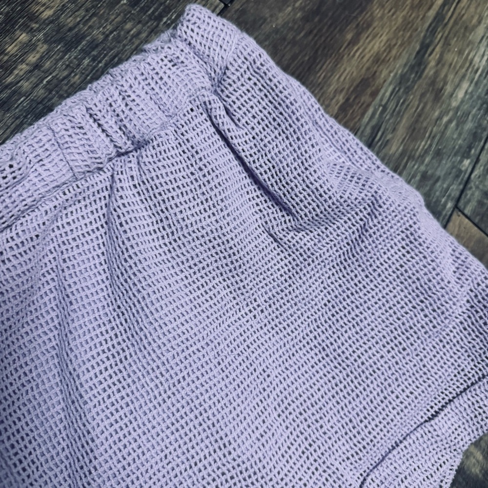 Urban Outfitters Purple Beach Boardwalk Mesh Shorts - Picture 3 of 5